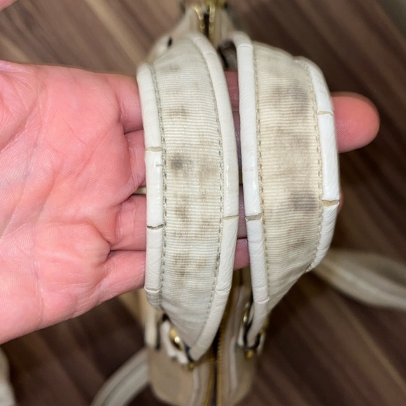 COACH Daisy Monogram Foldover Crossbody Purse - Picture 6 of 16